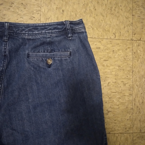 Vintage 90's Liz Claiborne Audra Plus Size Denim Bermuda Jean Shorts Siz… - Picture 6 of 13